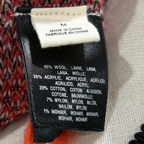 Anthropologie Sleeping on Snow Jacquard Blanket Cardigan, Size Medium - Picture 7 of 13